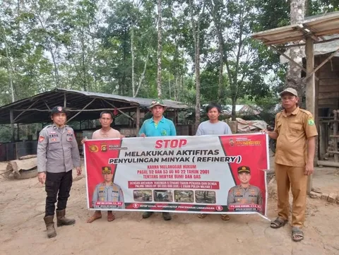 Keselamatan Warga Sekitar Jadi Perhatian dalam Imbauan Minyak Ilegal di Pangkalan Bulian